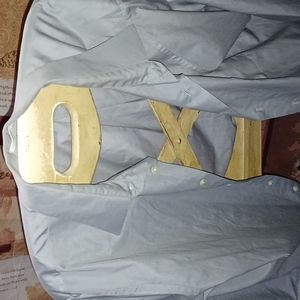 Grey L.S.button down my van husen